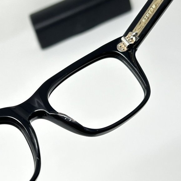 eyevan Del Prado Eyeglasses Frame Black PBK/G Made In Japan 53 [] 18 147 - Picture 7 of 15